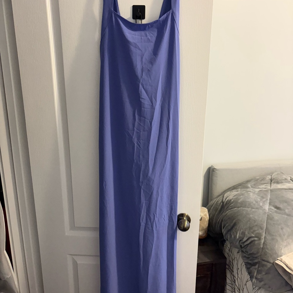Athleta Violet/Blue Maxi Dress